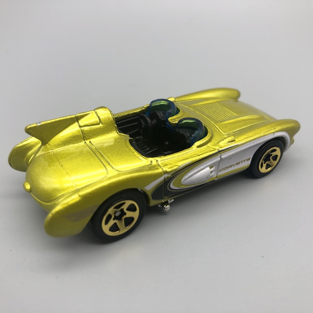 Hot Wheels Chevrolet Chevy Corvette SR-2 SR2 Diecast Car Acid Green 1/64 Scale - Picture 2 of 12